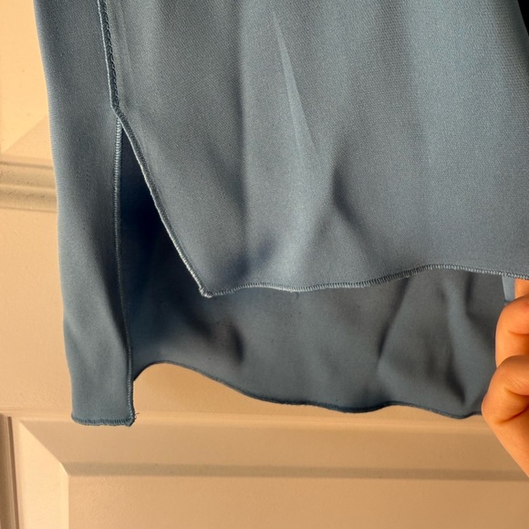 Vince Light Blue Women's Silk Blouse Size XXS - Picture 13 of 15